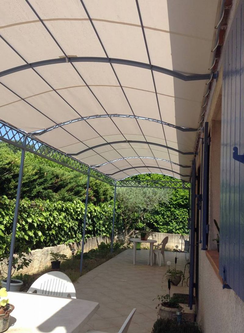 CHANGEMENT TOILE DE PERGOLA