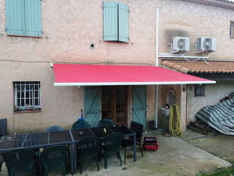 Remplacement toile de store DICKSON Cerise à MARTIGUES 13500